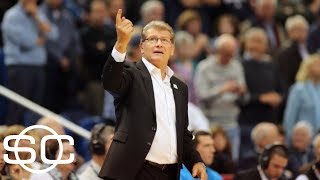 UConn coach Geno Auriemma wins 1000th game  SportsCenter  ESPN [upl. by Sukramal433]