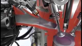 Bosch Compressed Natural Gas Powertrain Animation [upl. by Ozkum]