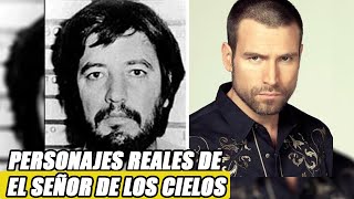 PERSONAJES EN LA VIDA REAL DE LA SERIE EL SEÑOR DE LOS CIELOS [upl. by Yuhas]