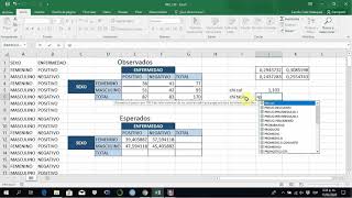 PRUEBA DE CHI CUADRADO EN EXCEL [upl. by Kelsey]