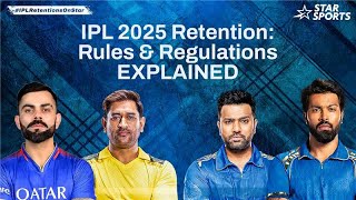 Are you excited for the IPL retention 2025  IPLRetentionOnStar [upl. by Sabah276]