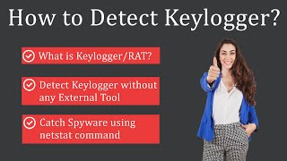 How to Detect Keylogger on your Computer RAT Removal Guide [upl. by Dragone]