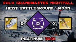 Solo Grandmaster Nightfall  Heist Battleground Moon  Void Warlock w Ticcus  Contraverse Hold [upl. by Augie83]