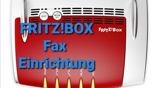 FritzBox Fax Funktion einrichten [upl. by Sholeen]