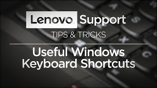 Tips amp Tricks  Useful Windows 10 Keyboard Shortcuts [upl. by Eirrod651]