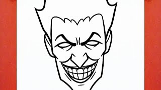 HOW TO DRAW THE JOKER [upl. by Mauricio]