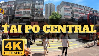 4K TAI PO 大埔 YATA and Mega Mall  HONG KONG walking tour [upl. by Therine]