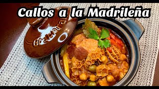 CALLOS A LA MADRILEñA  Recipe Unlocked [upl. by Tilford]