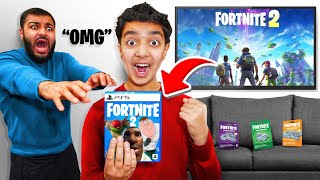 My Little Brother STOLE Fortnite 2 [upl. by Ettevroc]