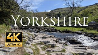 Yorkshire Dales National Park England 4K Drone Video [upl. by Jard]