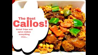 CALLOS CALLOS RECIPE OXTAIL OXTRIPE CALLOS  EASY CALLOS RECIPE [upl. by Jos]