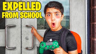 My Little Brother Got Expelled For Playing Fortnite At Summer School [upl. by Ninette579]