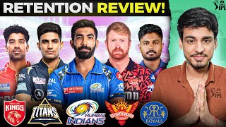 My IPL 2025 Teams Retentions Review 🤯🔥  Part 1  IPL 2025 Retention List [upl. by Fanechka]