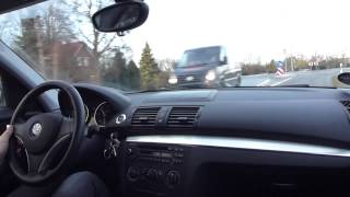 BMW E87 118D Drift Kreisverkehr  How to Drift  HD [upl. by Tallou]