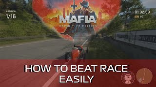 Mafia Definitive Edition  HOW TO BEAT RACE EASILY  TUTORIAL [upl. by Lorrie43]