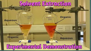 Solvent Extraction  Experimental Demonstration [upl. by Adnuahsar]