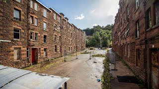 Exploring an Abandoned Scottish Ghost Town  Clune Park Estate [upl. by Neilla]