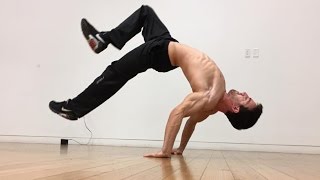 How to do a hollowback handstand Hollow Back Tutorial by Simonster [upl. by Oicatsana]