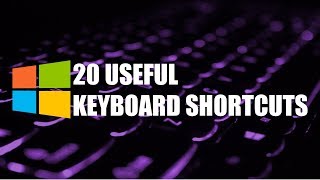 Windows Useful Keyboard Shortcuts You Need to Know [upl. by Adnimra977]