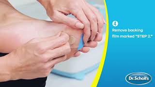 Dr Scholls  How To Use Callus Removers With Duragel® Technology [upl. by Wiebmer820]