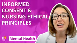 Informed Consent Nursing Ethical Principles  Psychiatric Mental Health Nursing  LevelUpRN [upl. by Laertnom104]