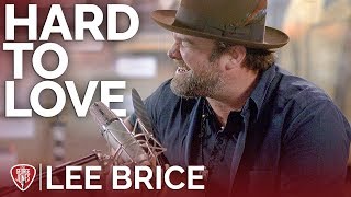 Lee Brice  Hard To Love Acoustic  The George Jones Sessions [upl. by Timofei825]