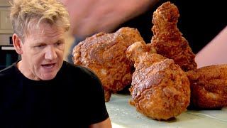 Gordon Ramsays Buttermilk Fried Chicken [upl. by Cordelie]