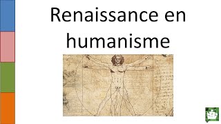 OUDE VIDEO 5 Renaissance en humanisme [upl. by Annaehr]