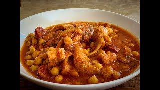 Callos con garbanzos  De Dani y Noelia [upl. by Ecinna]