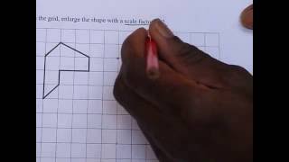 Enlargement scale factor 2 no centre [upl. by Argus168]