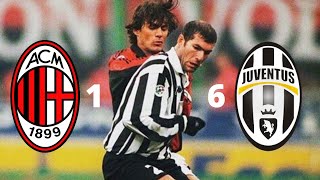 AC MILAN 16 JUVENTUS Serie A 1997 GOALS amp HIGHLIGHTS [upl. by Shipley]