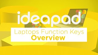 Lenovo IdeaPad Laptops  Function Keys Overview [upl. by Agata]