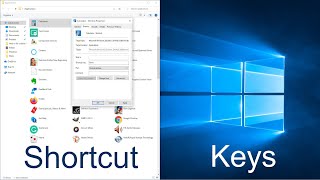 How to Create Keyboard Shortcuts in Windows 10 [upl. by Marinna]