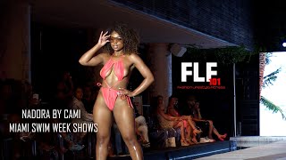 NADORA BY CAMI  MIAMI SWIM WEEK 2022  FASHION SHOW [upl. by Scoter]