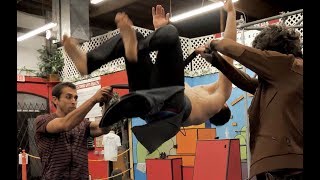 LEARN HOW TO BACKFLIP ASAP Simonster Standing Back Tuck Tutorial [upl. by Hsan472]