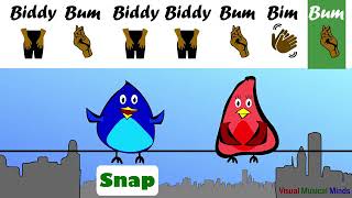 Bim Bum  A Clapping Game Song [upl. by Ydennek]