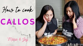 Learn How To Cook CALLOS  Easy amp Delicious Filipino Style Callos Recipe Oxtail Tripe amp Beef Tripe [upl. by Asuncion]