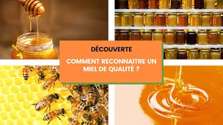 Découverte  Comment reconnaitre un miel de qualité [upl. by Lleze]