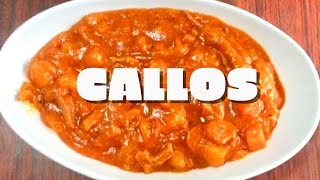 Callos Simple Recipe [upl. by Notsob]