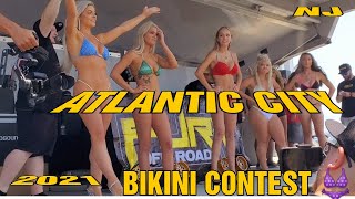 Bikini Contest  Atlantic City NJ  Bikini Contest 2021 [upl. by Haelak]