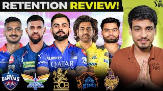 My IPL 2025 Teams Retentions Review 🤯🔥  Part 2  IPL 2025 Retention List [upl. by Allmon]