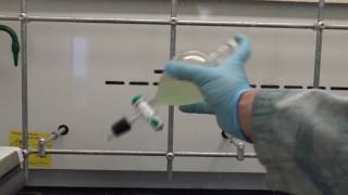 A Short LiquidLiquid Extraction Demonstration [upl. by Enuj]