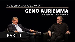 Geno Auriemma  Part II [upl. by Sirret]