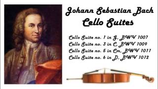 Johann Sebastian Bach  Cello suites in 432 Hz great for reading or studying [upl. by Nurat]