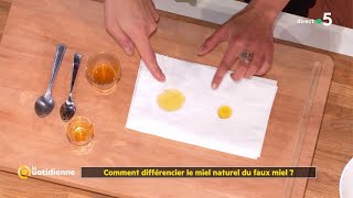 Comment différencier le miel naturel du faux miel [upl. by Fairleigh]