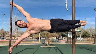 HUMAN FLAG TUTORIAL  How to Master the Human Flag Side Lever [upl. by Odracer]