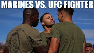 Marines vs UFC Fighter [upl. by Analrahc694]