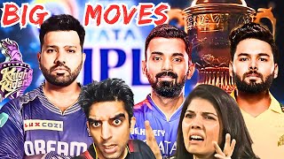 All IPL Retentions Unveiled New CaptainsMega Auction Targets Revealed [upl. by Elvie]